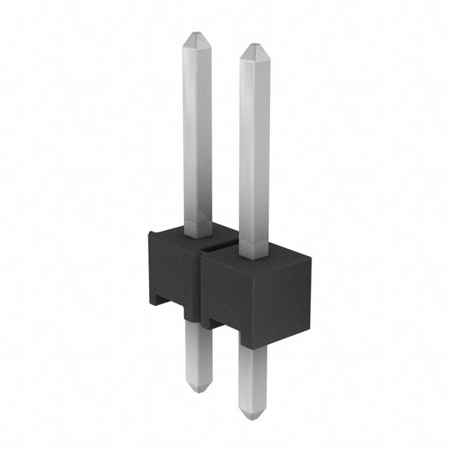 4-103321-0-02 - AMPMODU Mod II Breakaway Vert 2 Pin