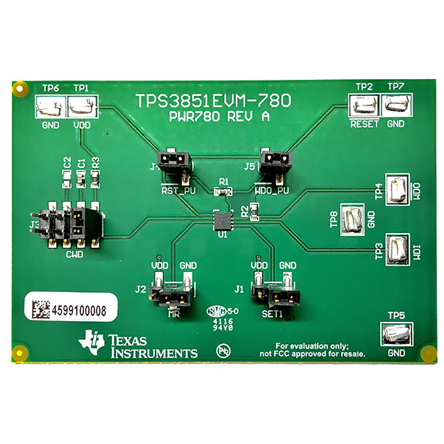 TPS3851EVM-780 - TPS3851EVM-780