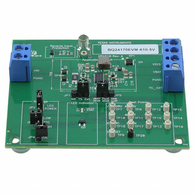 BQ24170EVM-610-5V - BQ24170EVM-610-5V